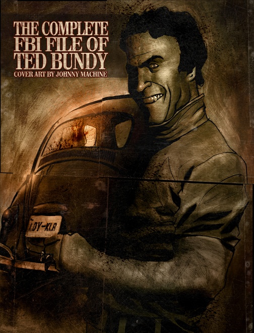 Ted Bundy Fbi Police Mugshot Poster Serial Killer True Crime Gothic